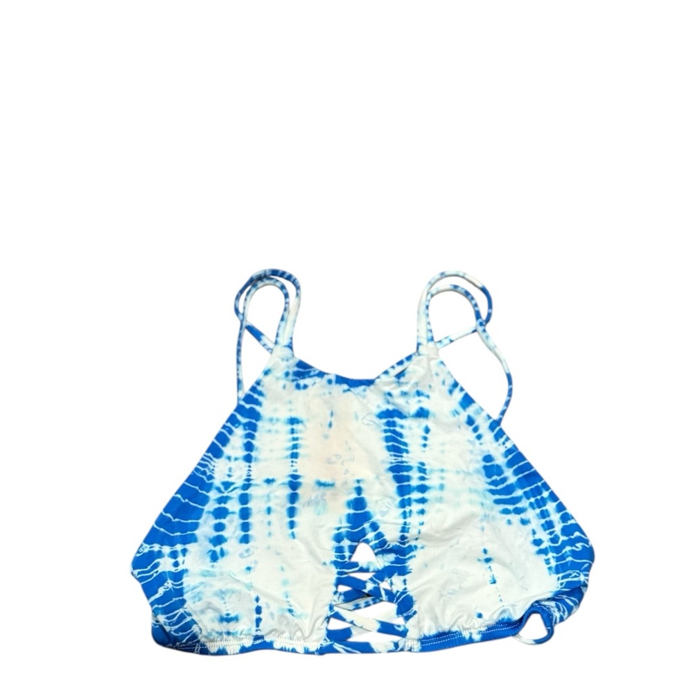 NEW FRANKIE’S BIKINIS Marley Blue Crush Tie Dye Bikini Swim Set - Picture 6 of 9